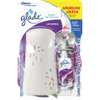 imagem de Desodorante Glade 12ml Toque de Frescor Lavanda  Aparelho Grátis Promocional