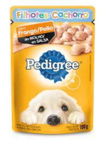 imagem de Ração Pedigree Sachê Júnior Frango 100g