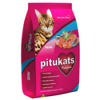 imagem de RAÇÃO PITUKATS 1KG PEIXE