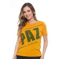 imagem de Baby Look A Minha Paz Eu Vos Dou