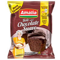 imagem de MIST BOLO SANTA AMALIA Chocolate SUAVE 400GR