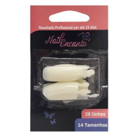 imagem de UNHAS POSTICAS NAIL NATURAL QUADRADA