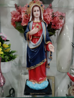 imagem de Sagrado Coração de Maria Resina  40 cm