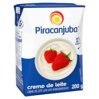 imagem de CREME LEITE PIRACANJUBA 200G UHT