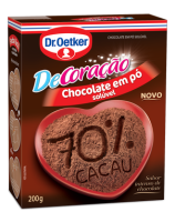 imagem de Chocolate Em Pó Oetker 200gr 70% Cacau