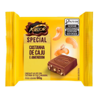 imagem de ARCOR Chocolate SPECIAL AO LEITE CAST DE Cajú 60G