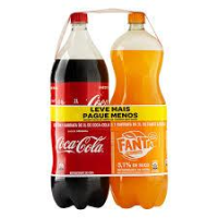 imagem de KIT REFRIG COCA COLA 2L + FANTA LARANJA 2L