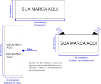 imagem de 25mm x  70mm - 1000 unidades