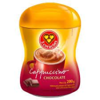 imagem de Cappuccino 3 Corações Chocolate Pote 200g