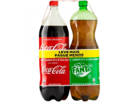 imagem de Combo Coca-Cola + Fanta Guaraná 2L