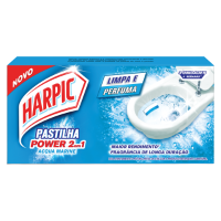 imagem de HARPIC PASTILHA ADESIVA 2 EM 1 37G MARINE