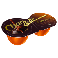 imagem de SOBREMESA CHANDELLE Chocolate com CALDA CARAMELO 180G