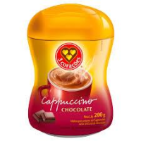 imagem de CAPPUCCINO TRES CORACOES CHOCOLATE 200G