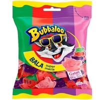 imagem de Bala Bubbaloo Gato Mor Cit 82,5G