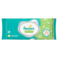 imagem de TOALHA UMEDECIDA PAMPERS 48UN ALOE VERA