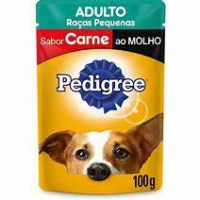 imagem de RACAO PEDIGREE CÃES - ADULTOS RAÇAS PEQUENAS CARNE AO MOLHO 100G SC