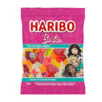 imagem de BALA HARIBO GEL BARBIE FRUTAS SORT 80G